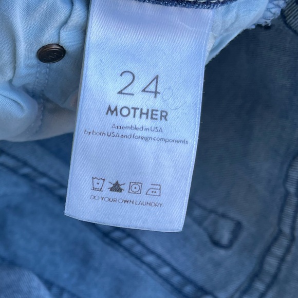 Mother The Looker Skinny Jeans 24/0 preloved color grooving’ - Picture 4 of 5